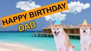 Happy Birthday Dad! | Those cute dogs say hello!