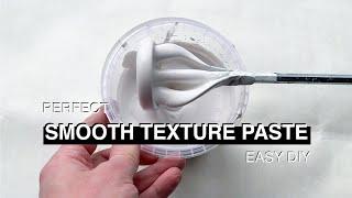 Simple make TEXTURE PASTE for Textured Art