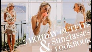 5 HOLIDAY OUTFITS + HOW TO STYLE WITH SUNGLASSES  //  Fashion Mumblr
