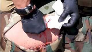 QuikClot Combat Gauze - Wound Packing and Soak Through