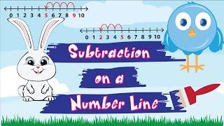 Subtraction on a Number Line | Let’s Go Hippity-Hoppity!
