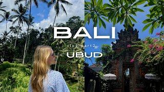 Ubud - BALI vlog part 2 - girls trip: Wasserfälle, Tempel, silver class, food spots & cafes, review