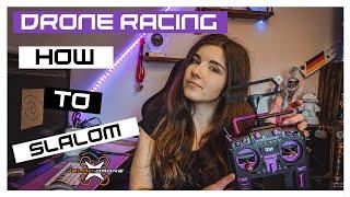 How to Slalom - FPV Drone Racing - Velocidrone tutorial  | MaiOnHigh