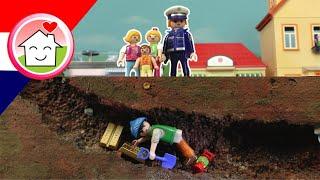 Playmobil filmpje Nederlands De Grote Diefstal me Commissaris Overbeck - Familie Huizer