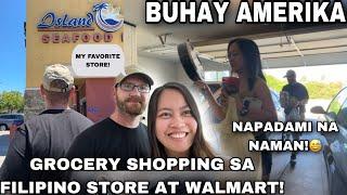 BUHAY AMERIKA: GROCERY SHOPPING SA FILIPINO STORE AT WALMART! | PINAY IN CALIFORNIA