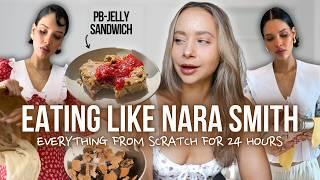 EINEN TAG ESSEN WIE NARA SMITH - making EVERYTHING from scratch! // annrahel