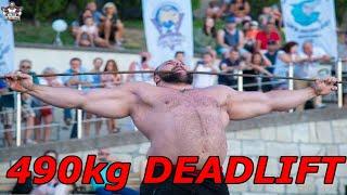 𝐒𝐓𝐑𝐄𝐍𝐆𝐓𝐇 𝐌𝐎𝐍𝐒𝐓𝐄𝐑 - Ivan Makarov Deadlifts 490kg/1080lbs !!