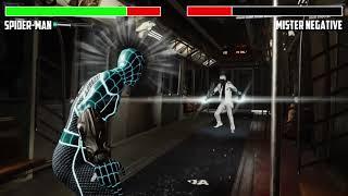 Spider-Man vs. Mister Negative (Second Fight) with healthbars