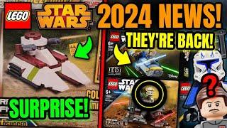 BIG 2024 LEGO Star Wars Summer Set NEWS! SURPRISE 2023 LEGO Clone Wars Set LEAK! + LEGO SALES!