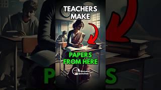 3 Secret Ways  Teachers Make Question Paper #studytips #studymotivation