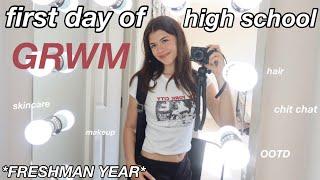 2022 GRWM FOR THE FIRST DAY OF HIGH SCHOOL (freshman year)