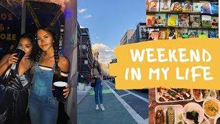 HALLOWEEKEND, GROCERY HAUL, & THRIFTING | NYC College Student Vlog