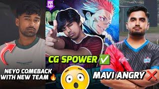 CG SPOWER , NEYO COMEBACK IN ESPORTS  MAVI ANGRY ON NODWIN  #soul #jonathangaming #scout #goblin