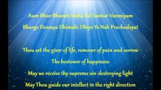 Gayatri Mantra with English Translation