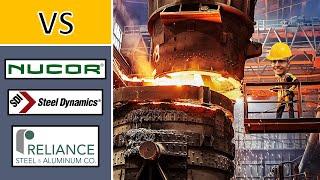 Nucor vs Steel Dynamics vs Reliance Steel & Aluminum | Dividend stock comparison | NUE STLD RS