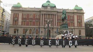 Gedenken an Srebrenica