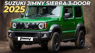 Amazing! 2025 Suzuki Jimny Sierra 3-Door New Design Revealed