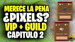  EL MEJOR JUEGO NFT DE 2024  NUEVA GUILD + VIP CAPITULO 2  NFT FREE TO PLAY  PIXELS