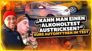 JP Performance - "Kann man einen Alkoholtest austricksen?" Eure Automythen im Test!