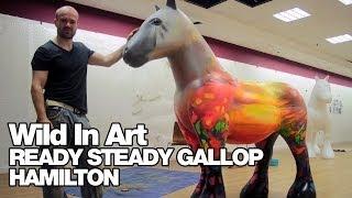 Painting A Horse: Ready Steady Gallop, Hamilton