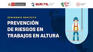 [𝗘𝗡 𝗩𝗜𝗩𝗢]  Seminario gratuito "Prevención de riesgos en trabajos en altura"