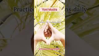 Yoni MudraSymbolic gesture of Womb. Yoni mudra