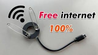 ( New ) Free internet 100% Working -  New Technology 2019