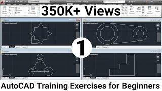 AutoCAD Training Exercises for Beginners - 1