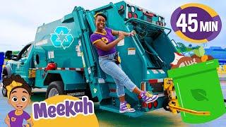 Meekah Learns about Recycling and Drives a Garbage Truck! | Educational videos for kids