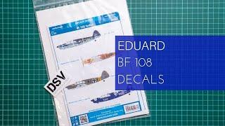 Eduard 1/32 Bf 108 Taifun Decals (D32002) Review