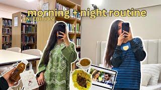 MORNING & NIGHT routine | realistic & productive