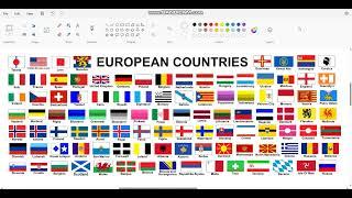 The Flag Of European Countries