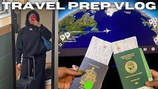 TRAVEL PREP VLOG - travel essentials, planning outfits, packing & skincare