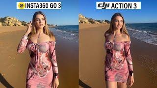Insta360 Go 3 Vs DJI Action 3 Camera Test Comparison