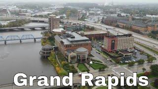 Drone Grand Rapids, Michigan | Grand River