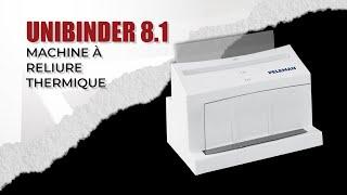 Unibinder 8.1 avec sertisseur