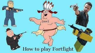 How to play Fortnite part 1 bush boy