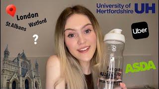 THINGS TO DO AROUND THE UNIVERSITY OF HERTFORDSHIRE CAMPUS - supermarkets, surrounding areas, travel