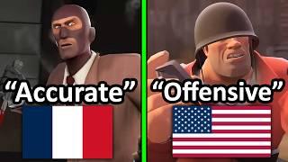 Does Team Fortress 2 Stereotype the Nationalities In Their Game?