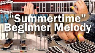 "Summertime" Beginner C6 Melody | Pedal Steel Guitar Lesson