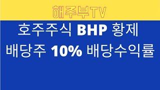 호주주식 BHP 황제 배당주 10% 배당수익률