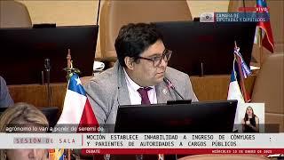 Emisión en directo de Diputadas y Diputados de Chile