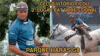 CELSO VITÓRIO FICOU 2° LUGAR CAT PROFISSIONAL PARQUE HARAS G8