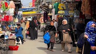 For The  First Time  In Dina  Pakistan  City Walking Tour (Full Hd)   Dina , Jehlum Main Bazaar