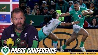 Andy Farrell says his team will never stop fighting | Ireland Press Conference