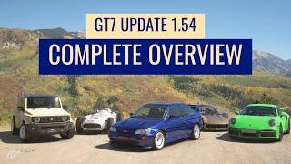 Gran Turismo 7 Update 1.54 Complete Guide/Overview - New Cars, Engine Swaps & More