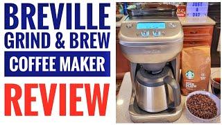 REVIEW BREVILLE Grind Brew 12 Cup Coffee Maker HOW TO MAKE COFFEE