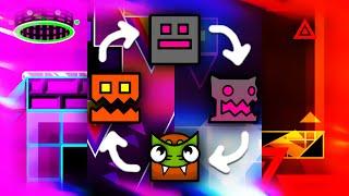 Geometry Dash CREATION ROTATION (with Alkali, Hiavl, JonathanGD)