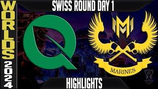 FLY vs GAM Highlights | LoL Worlds 2024 Swiss Stage Day 1 | FlyQuest vs Gigabyte Marines