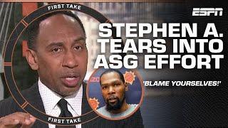  Stephen A. EVISCERATES players for NBA All-Star Game format change + NBA Cup Reaction | First Take